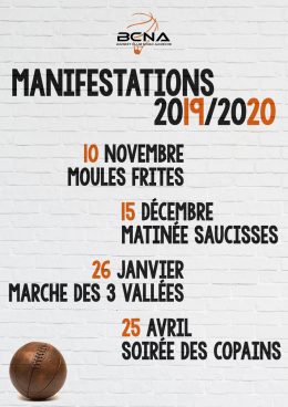Manifestations 2019-2020